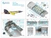 Quinta Studio QD32180 F-104S 3D-Printed coloured Interior on decal paper (Italeri) 1/32